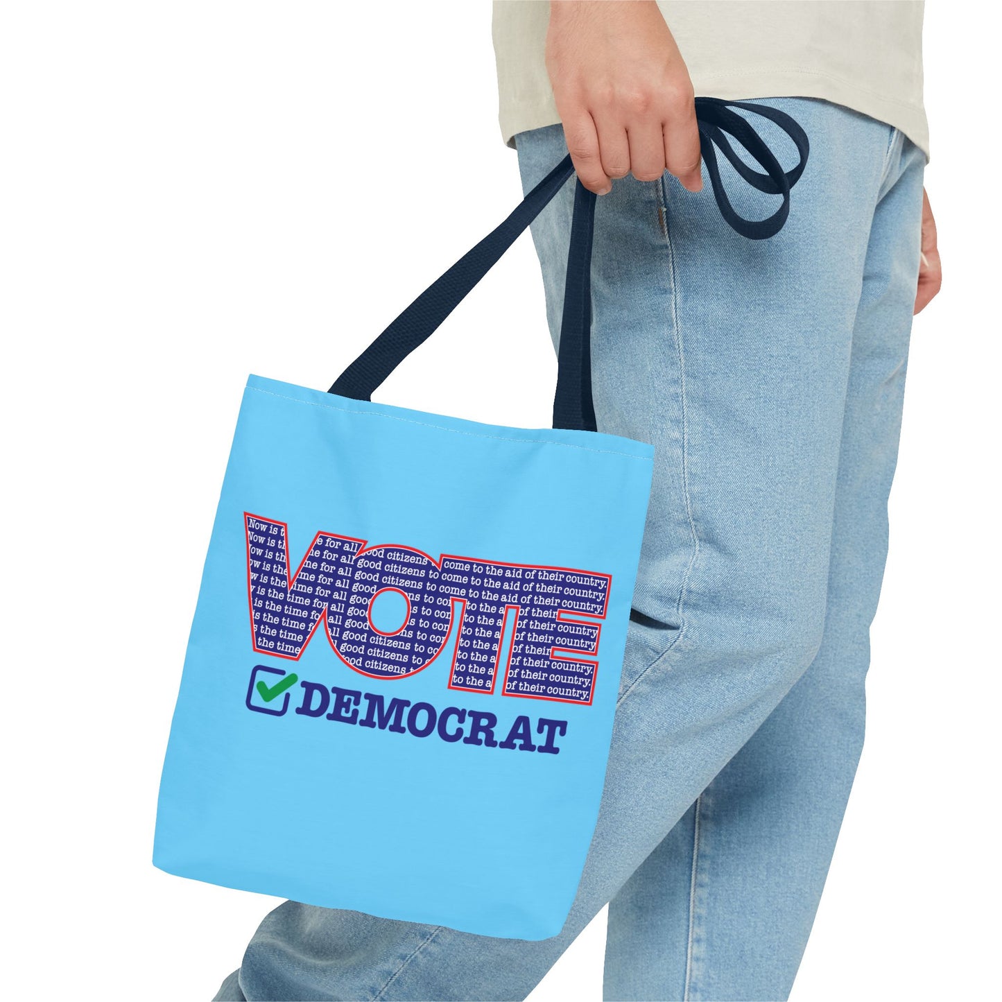 Vote Democrat Tote Bag
