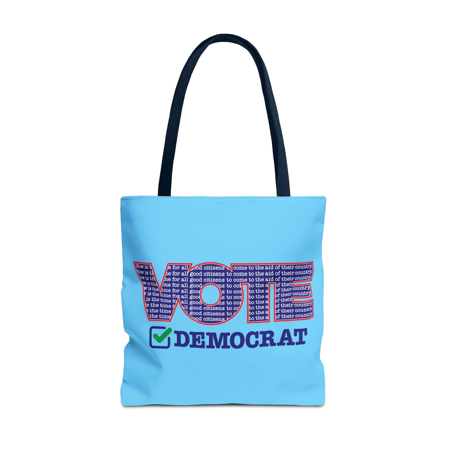 Vote Democrat Tote Bag
