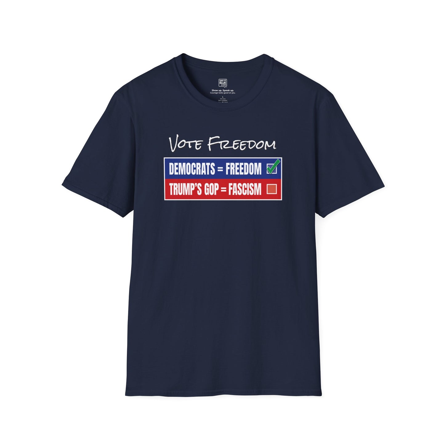 Vote Freedom (Dems vs. GOP) T-Shirt