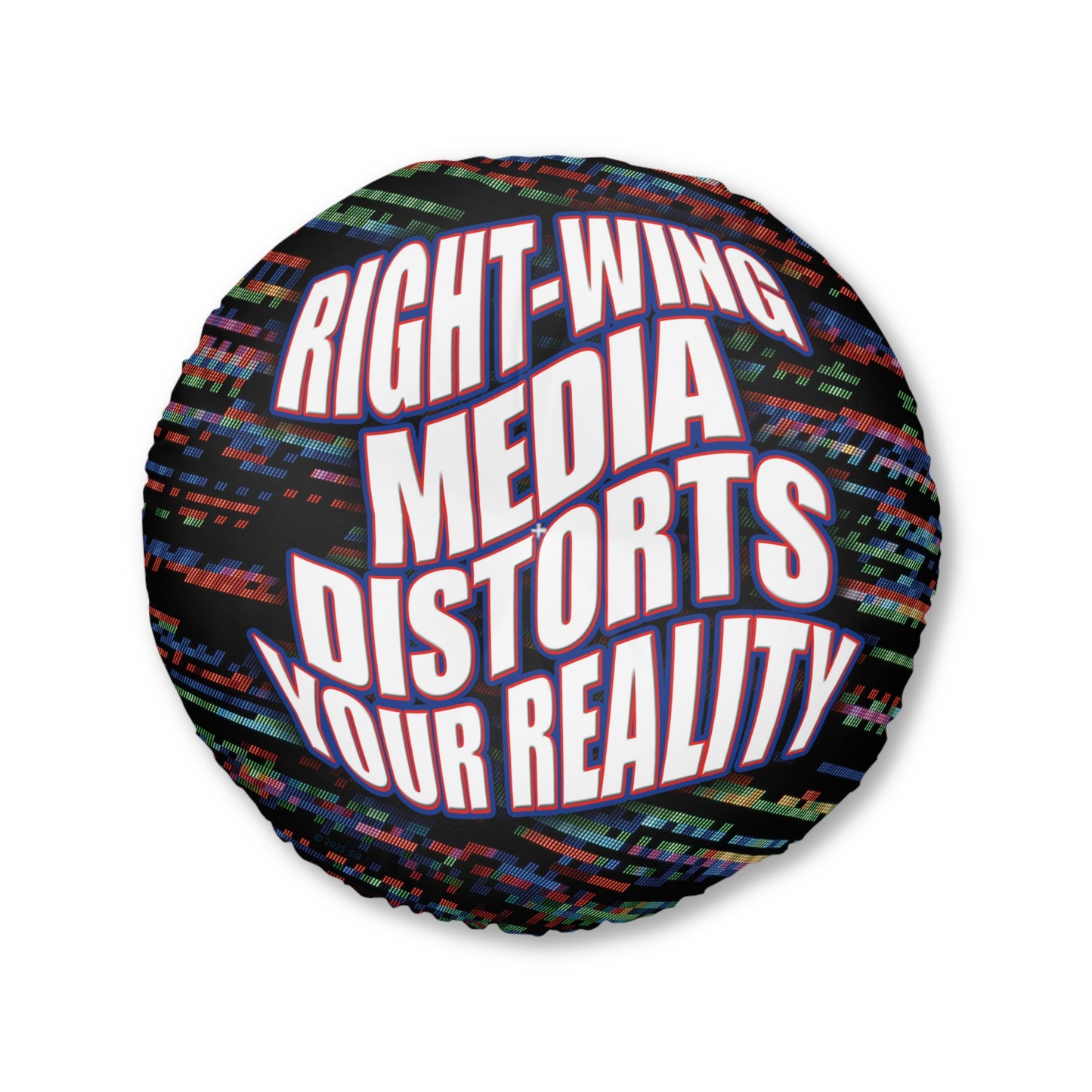 Right-Wing Media Distorts Floor Pillow