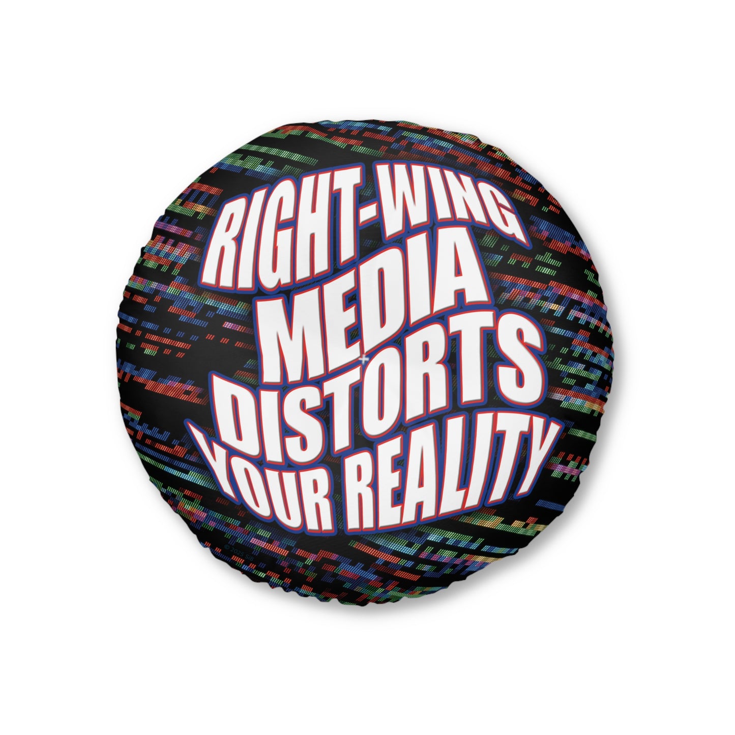 Right-Wing Media Distorts Floor Pillow