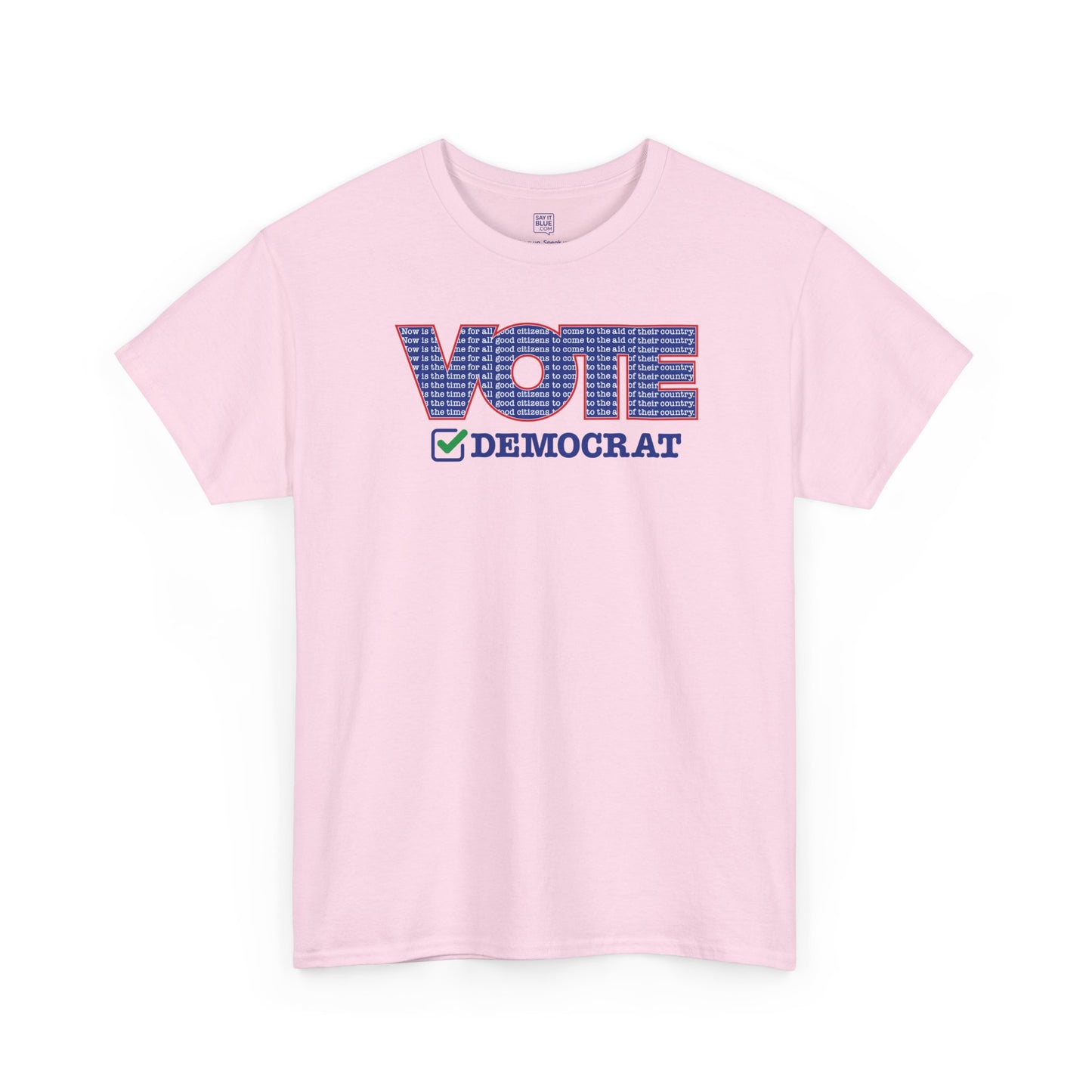 Vote Democrat (Now is the time...) T-Shirt