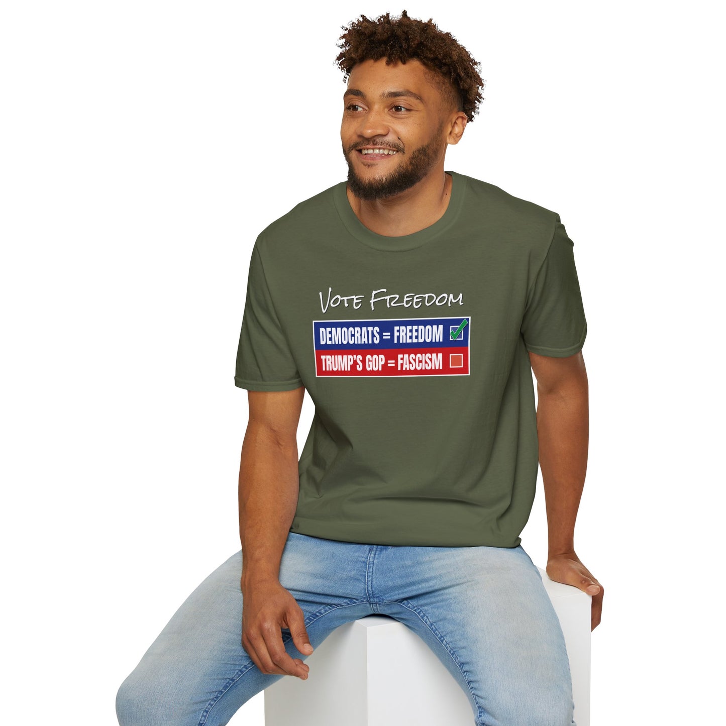 Vote Freedom (Dems vs. GOP) T-Shirt