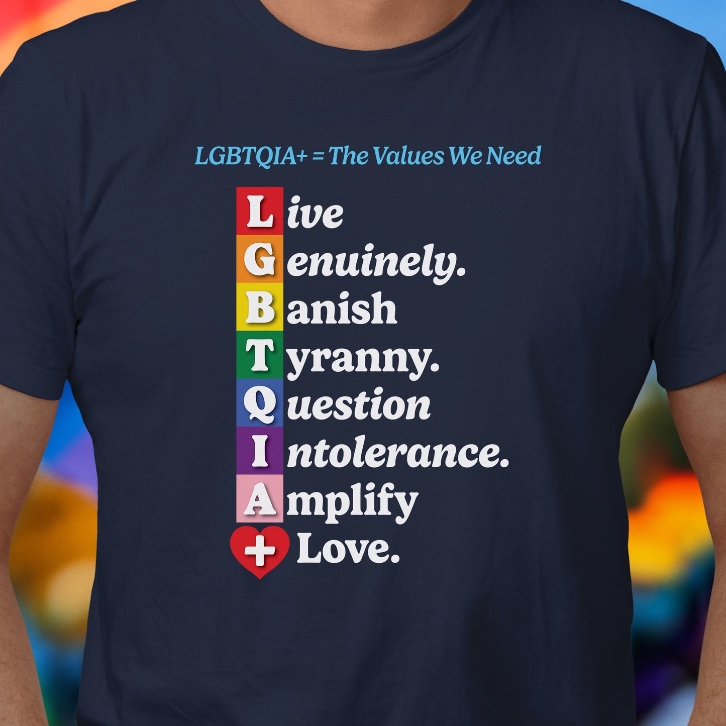 LGBTQIA+ Banish Tyranny T-Shirt