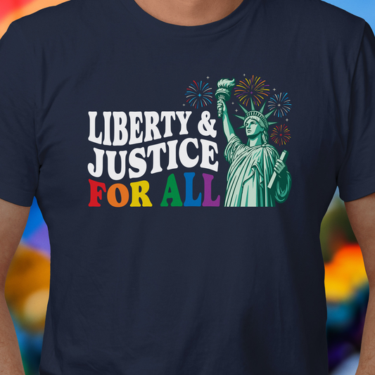 Liberty Justice Pride T-Shirt