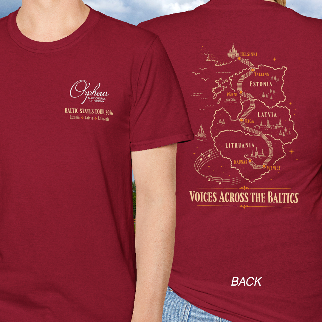 Voices Across the Baltics Tour T-Shirt