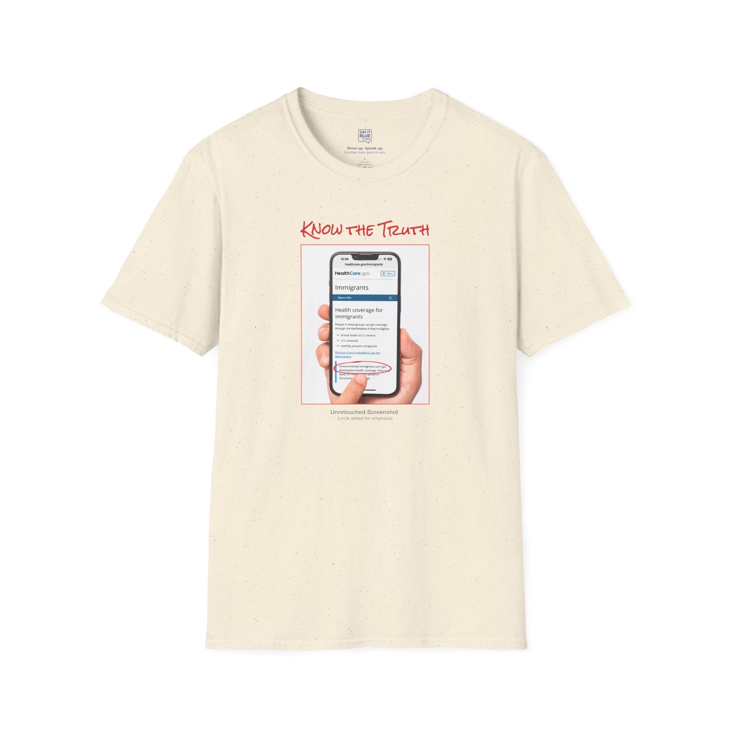 Undocumented Immigrant Healthcare T-shirt