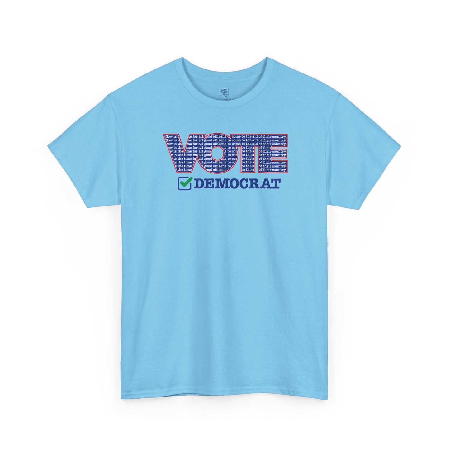 Vote Democrat (Now is the time...) T-Shirt