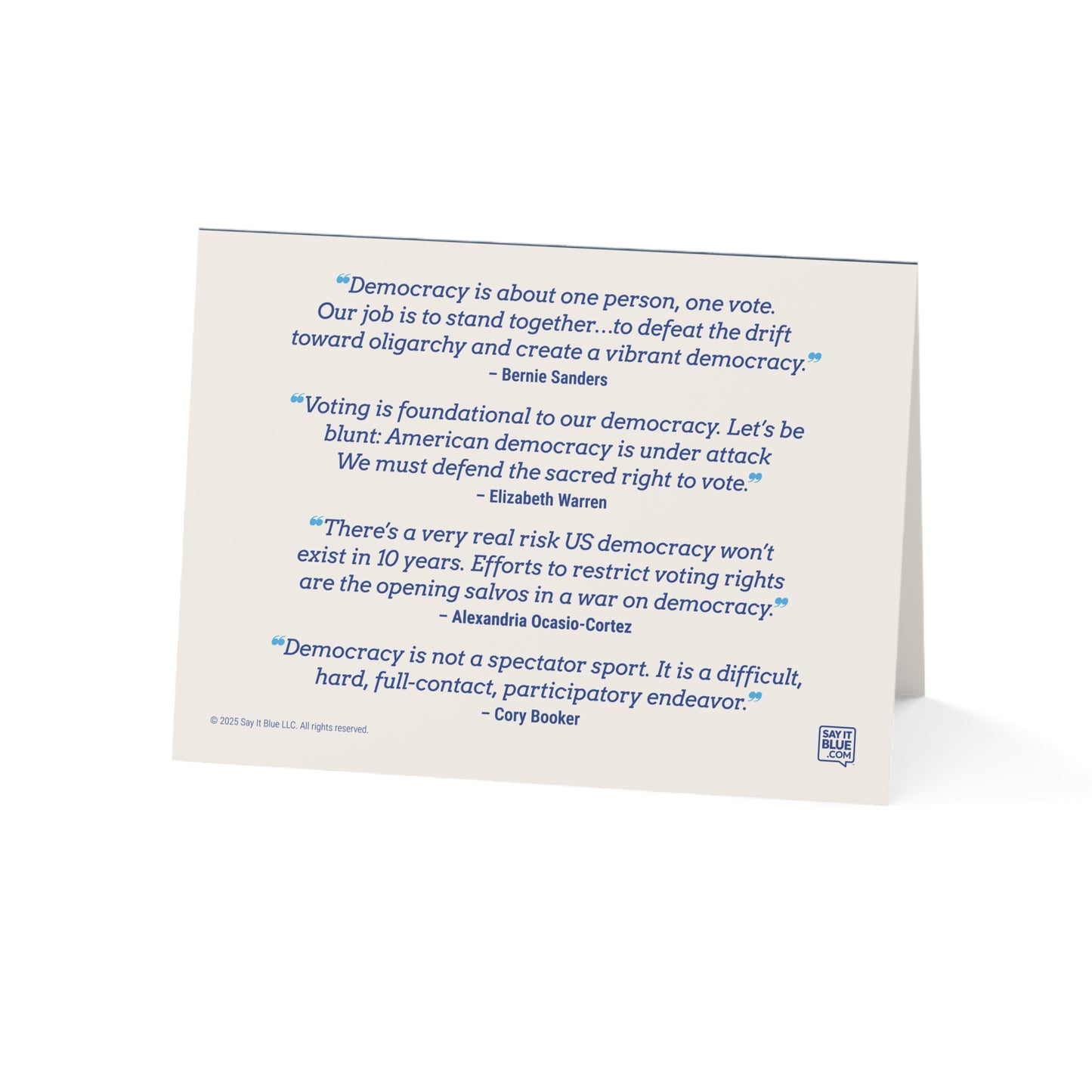 Brave Defenders of Democracy Cards