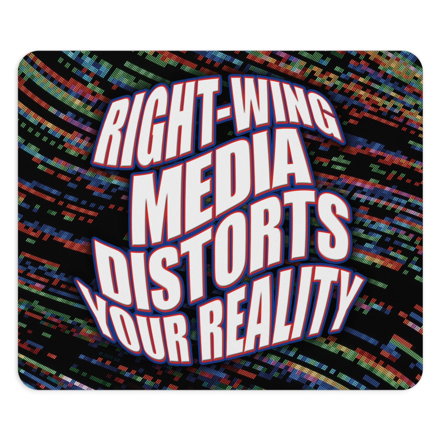 Right-Wing Media Distorts Mouse Pad