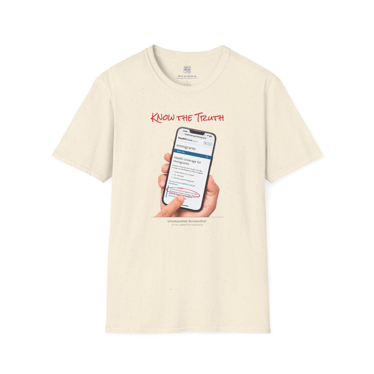 Undocumented Immigrant Healthcare T-shirt