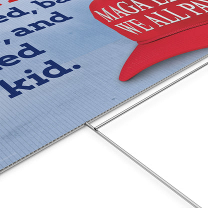 MAGA LIES. Parental Rights Yard Sign