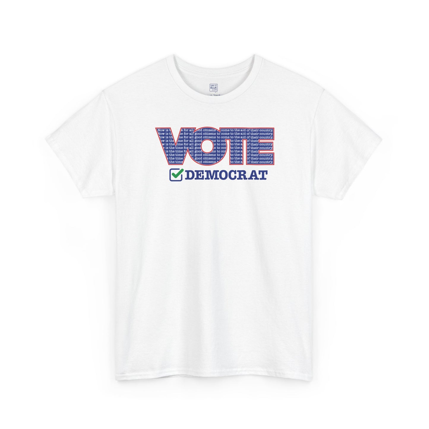 Vote Democrat (Now is the time...) T-Shirt