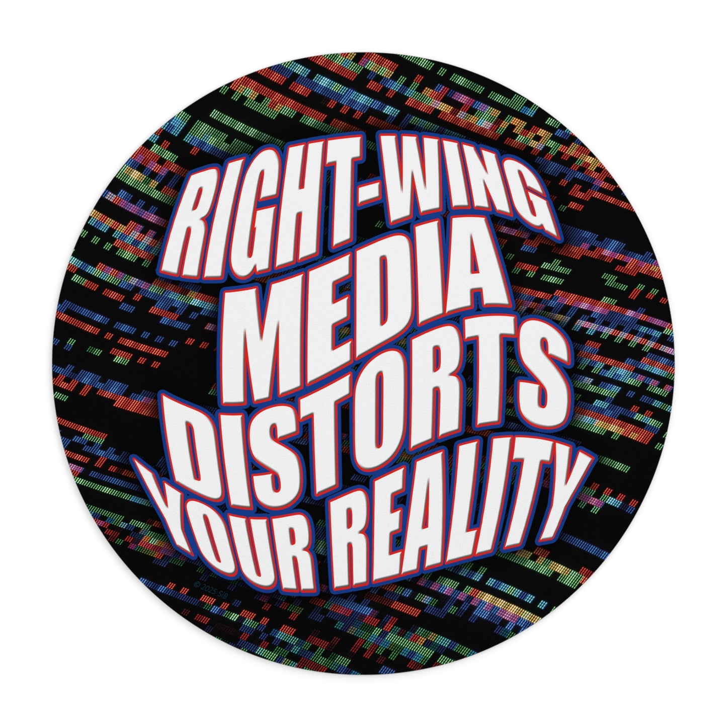 Right-Wing Media Distorts Mouse Pad