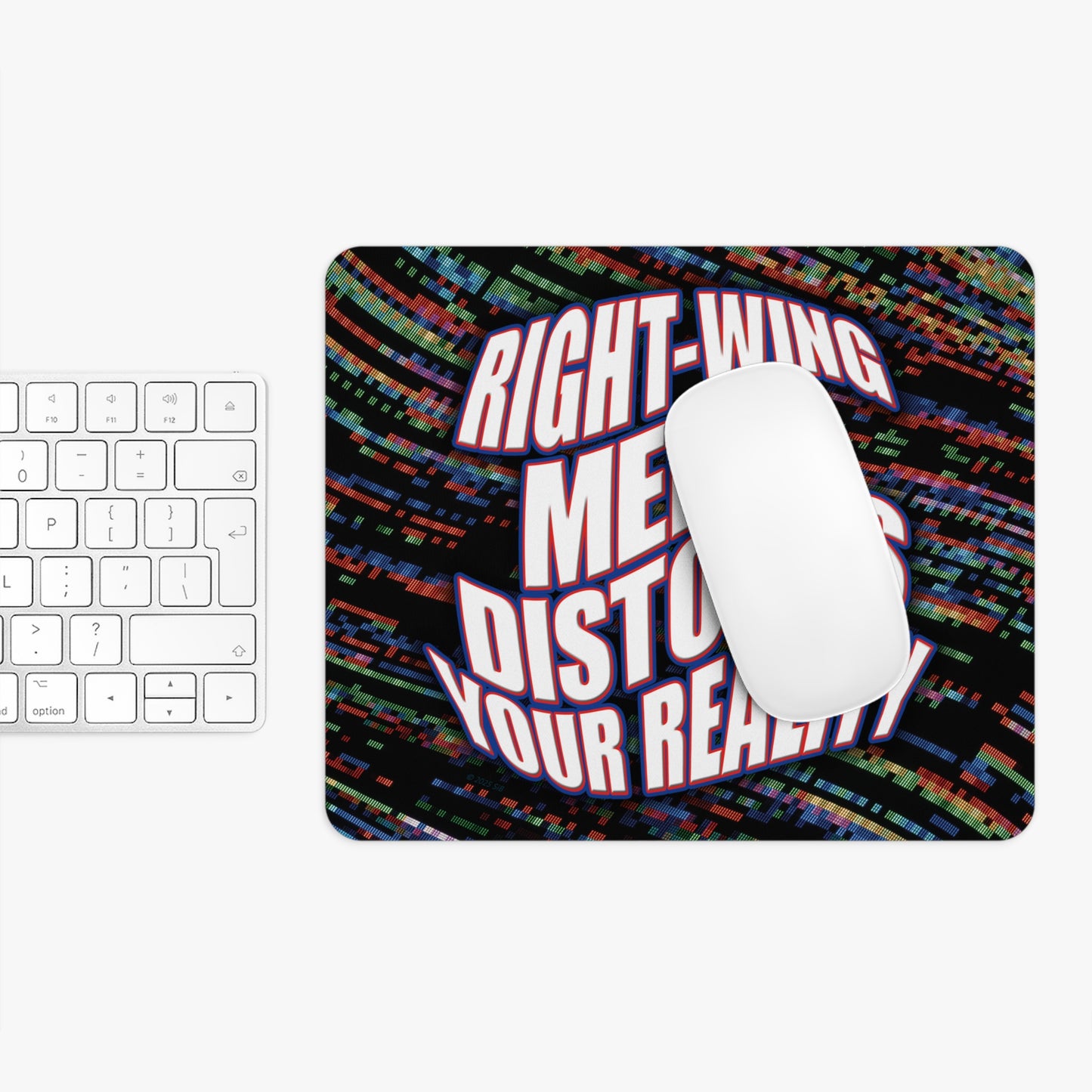 Right-Wing Media Distorts Mouse Pad