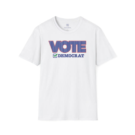 Vote Democrat (Now is the time...) T-Shirt