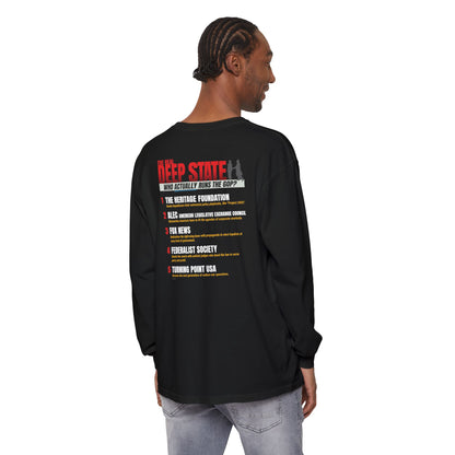 The Real Deep State Long Sleeve Tee