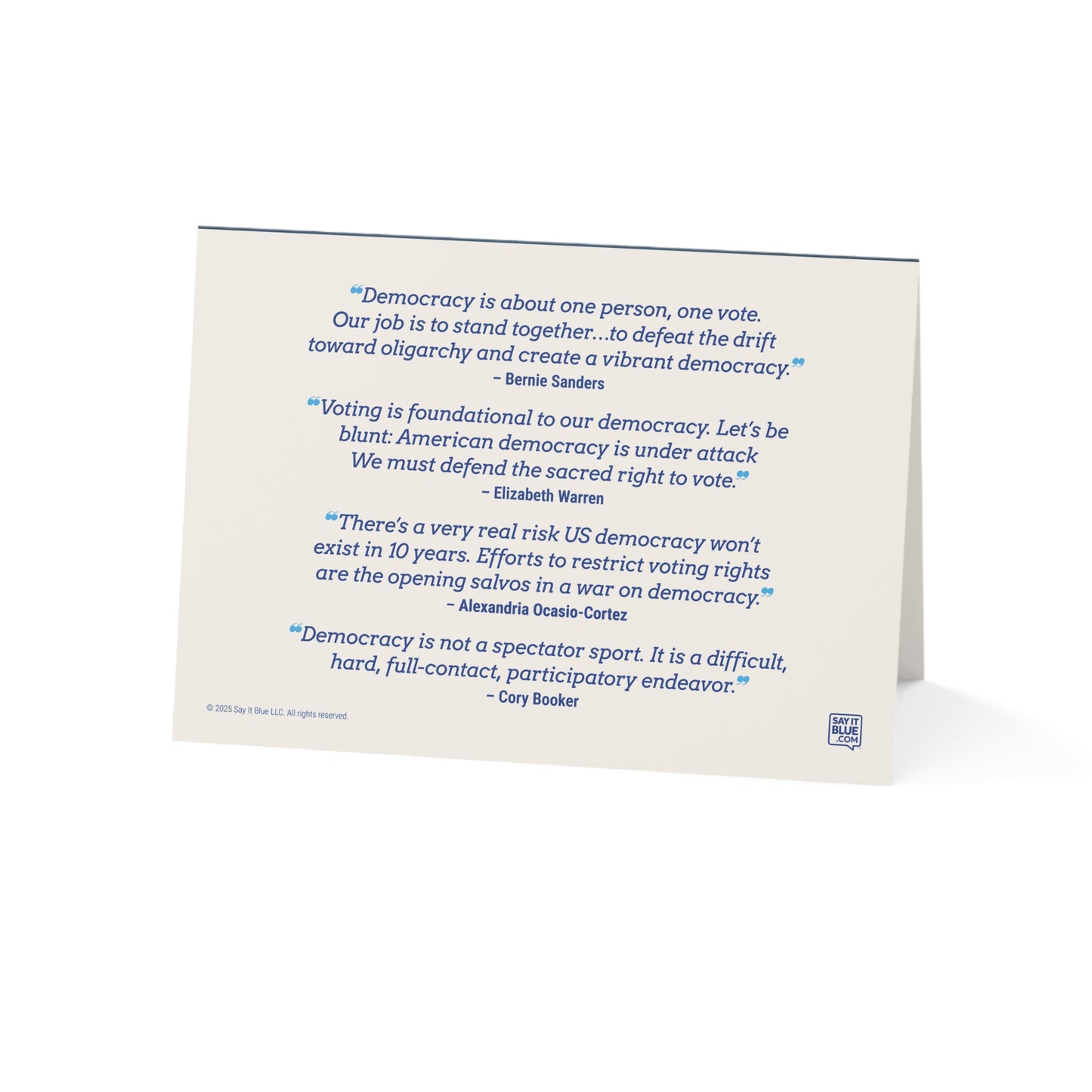 Brave Defenders of Democracy Cards