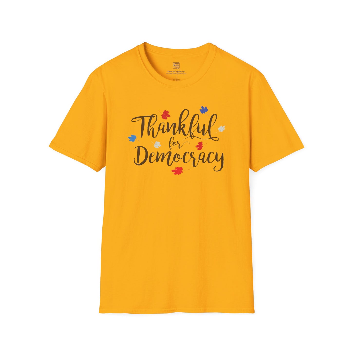 Thankful for Democracy T-shirt