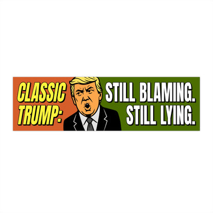 Classic Trump Bumper Sticker