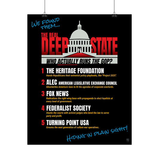The Real Deep State Poster