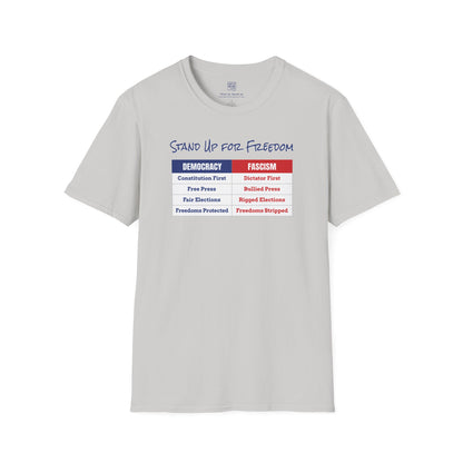 Stand Up for Freedom Chart T-Shirt