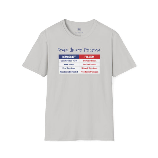 Stand Up for Freedom Chart T-Shirt