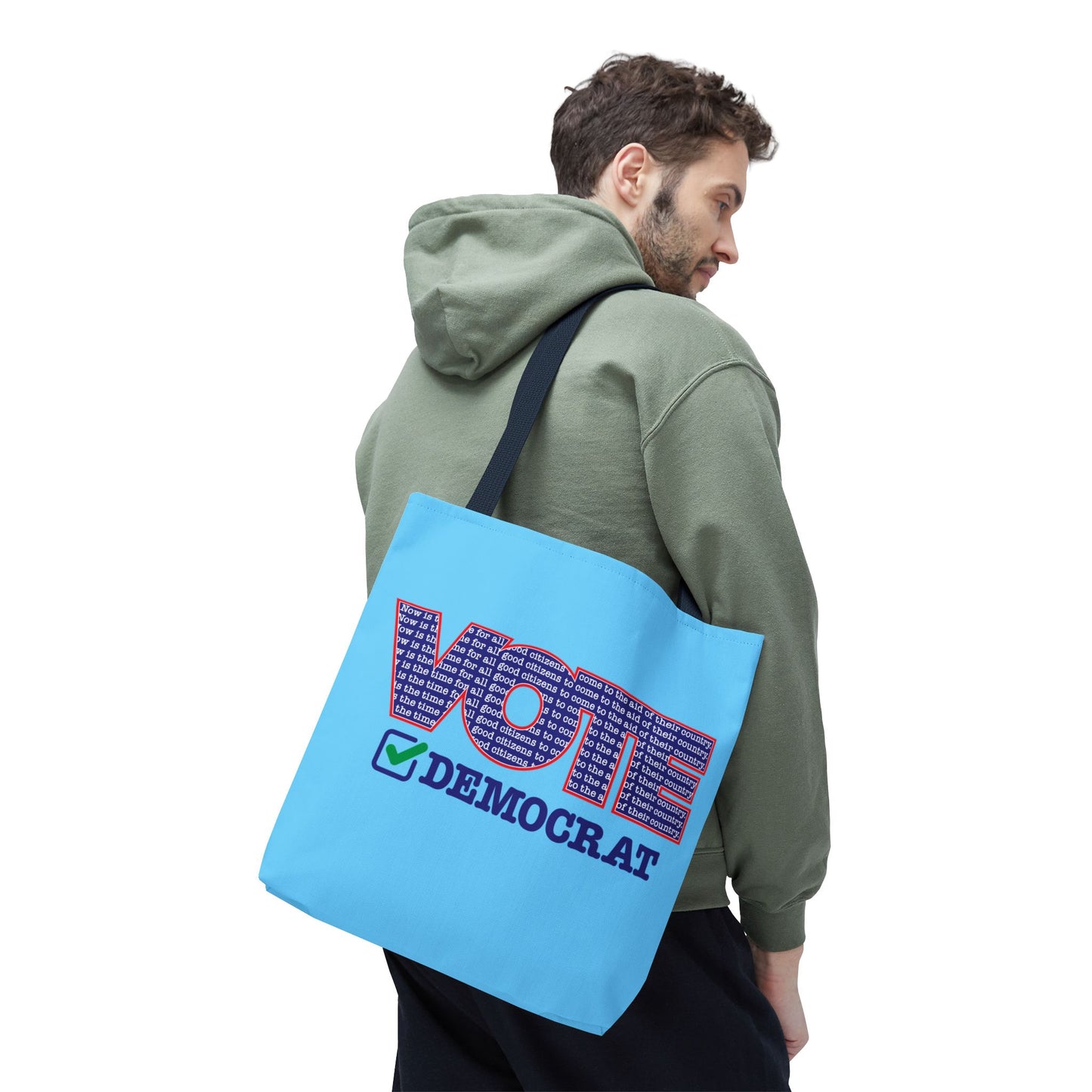 Vote Democrat Tote Bag