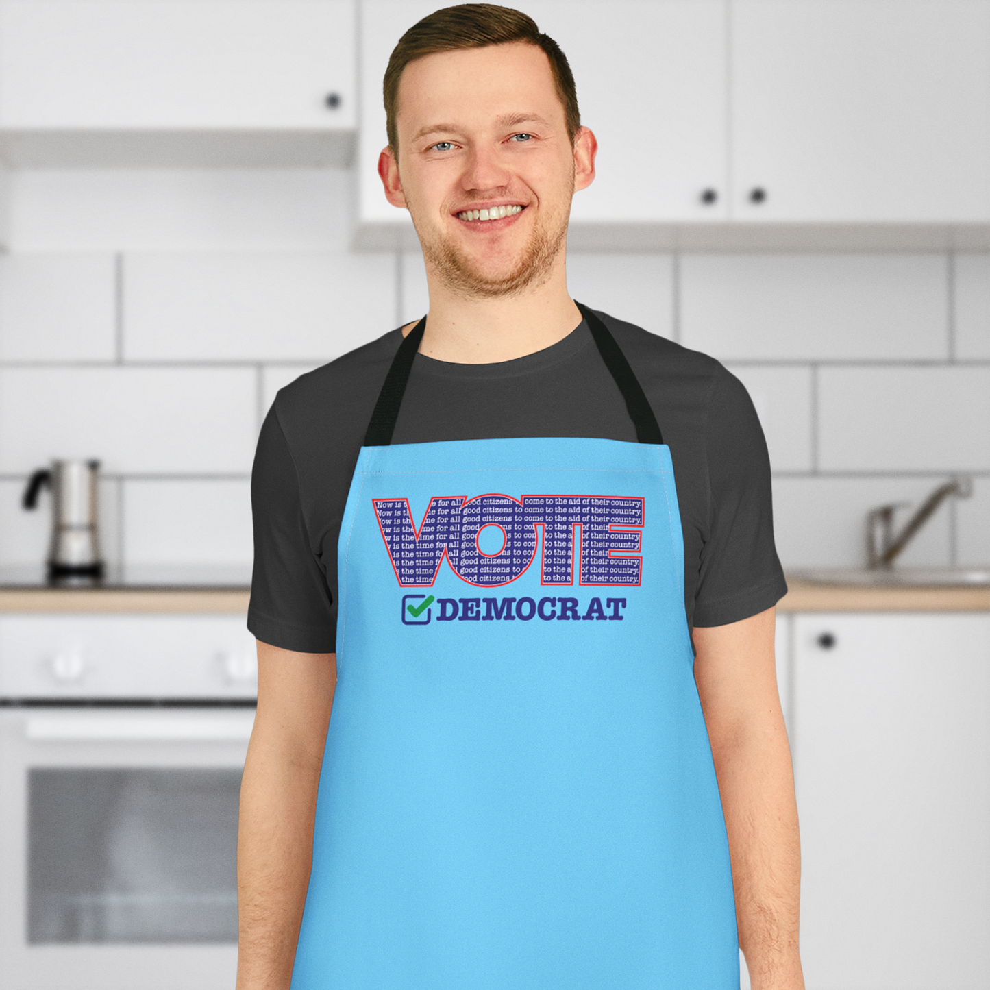 Vote Democrat Apron