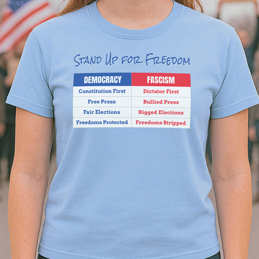Stand Up for Freedom Chart T-Shirt
