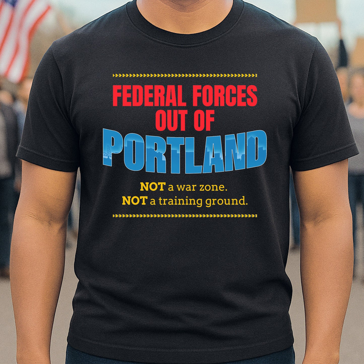 Forces Out of PORTLAND T-shirt