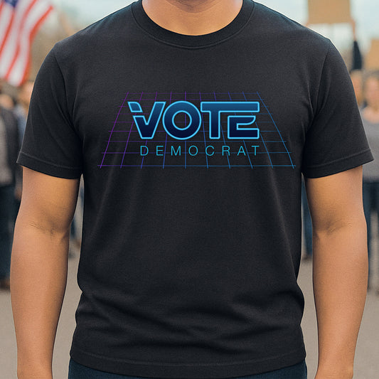 Vote Democrat (TRON) T-Shirt