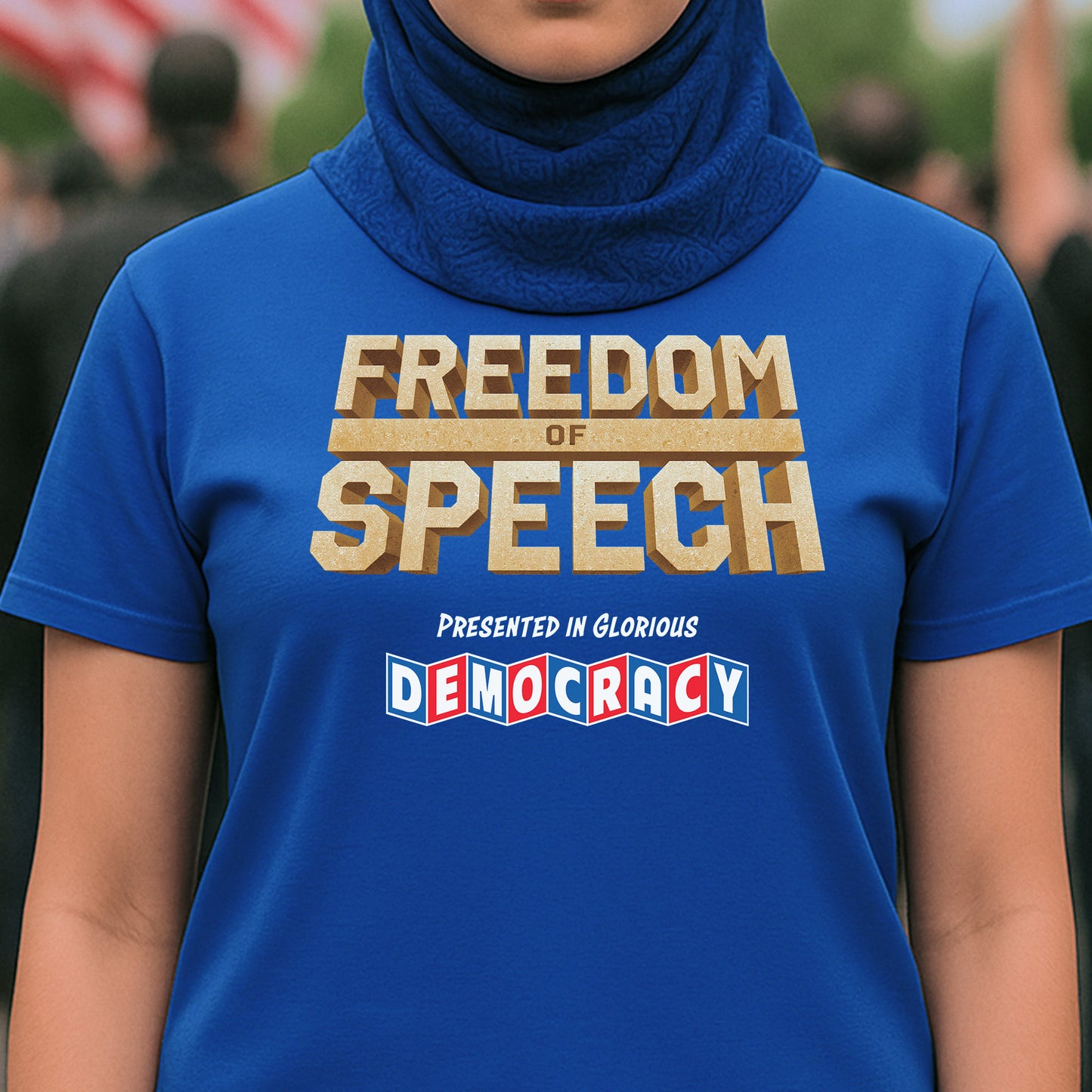 Freedom of Speech Marquee T-Shirt