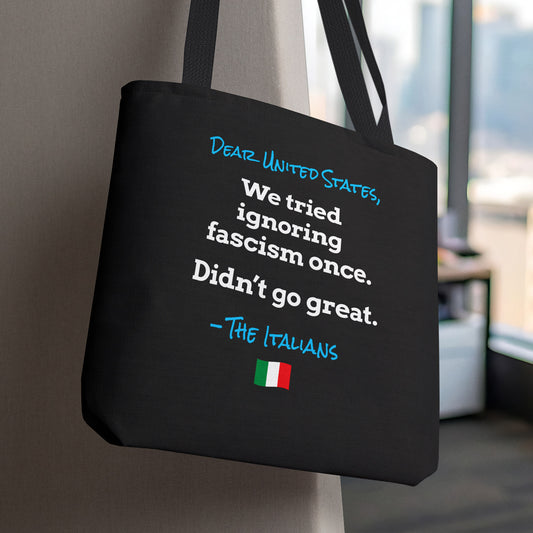 Anti-Fascist Italy Tote Bag