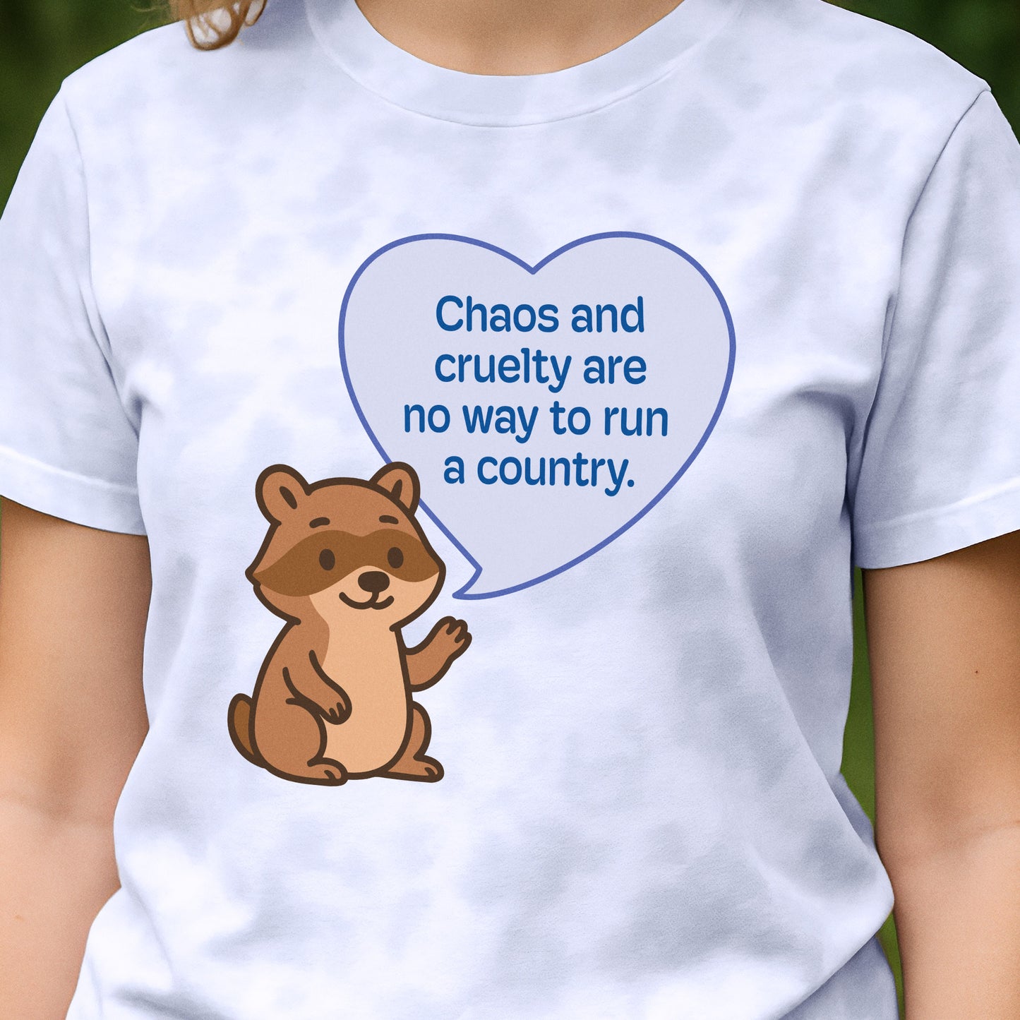 Chaos Isn't Leadership Tie Dye T-Shirt