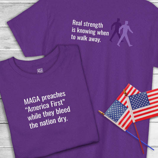 America First/Real Strength T-Shirt