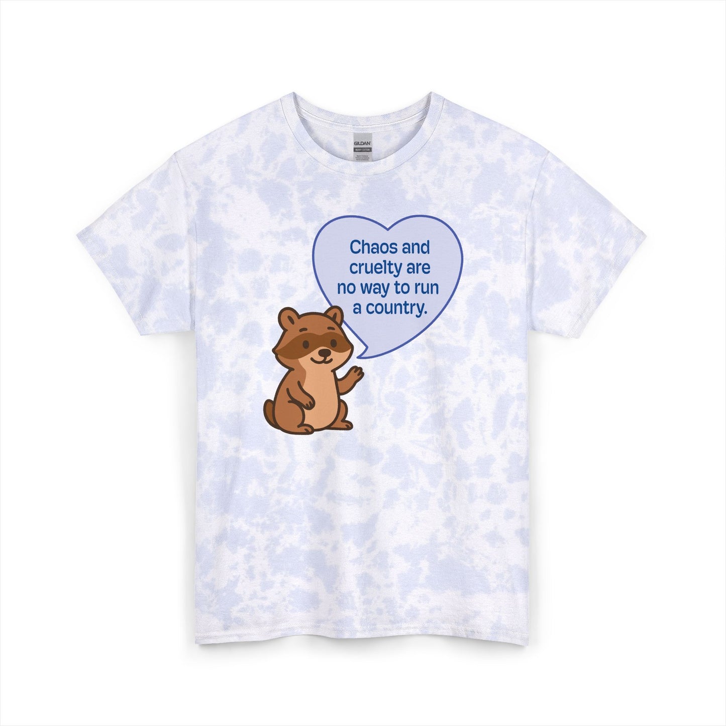 Chaos Isn't Leadership Tie Dye T-Shirt