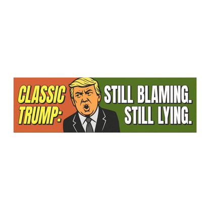 Classic Trump Car Magnet