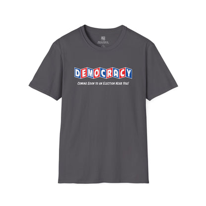 Democracy Marquee T-Shirt