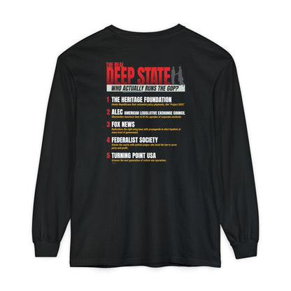 The Real Deep State Long Sleeve Tee