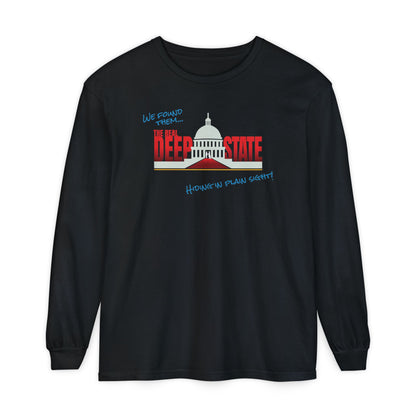 The Real Deep State Long Sleeve Tee