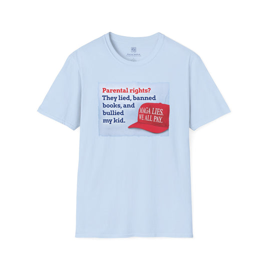 MAGA LIES. Parental Rights T-shirt