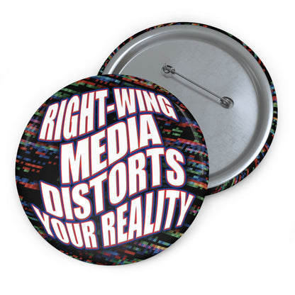 Right-Wing Media Distorts Button