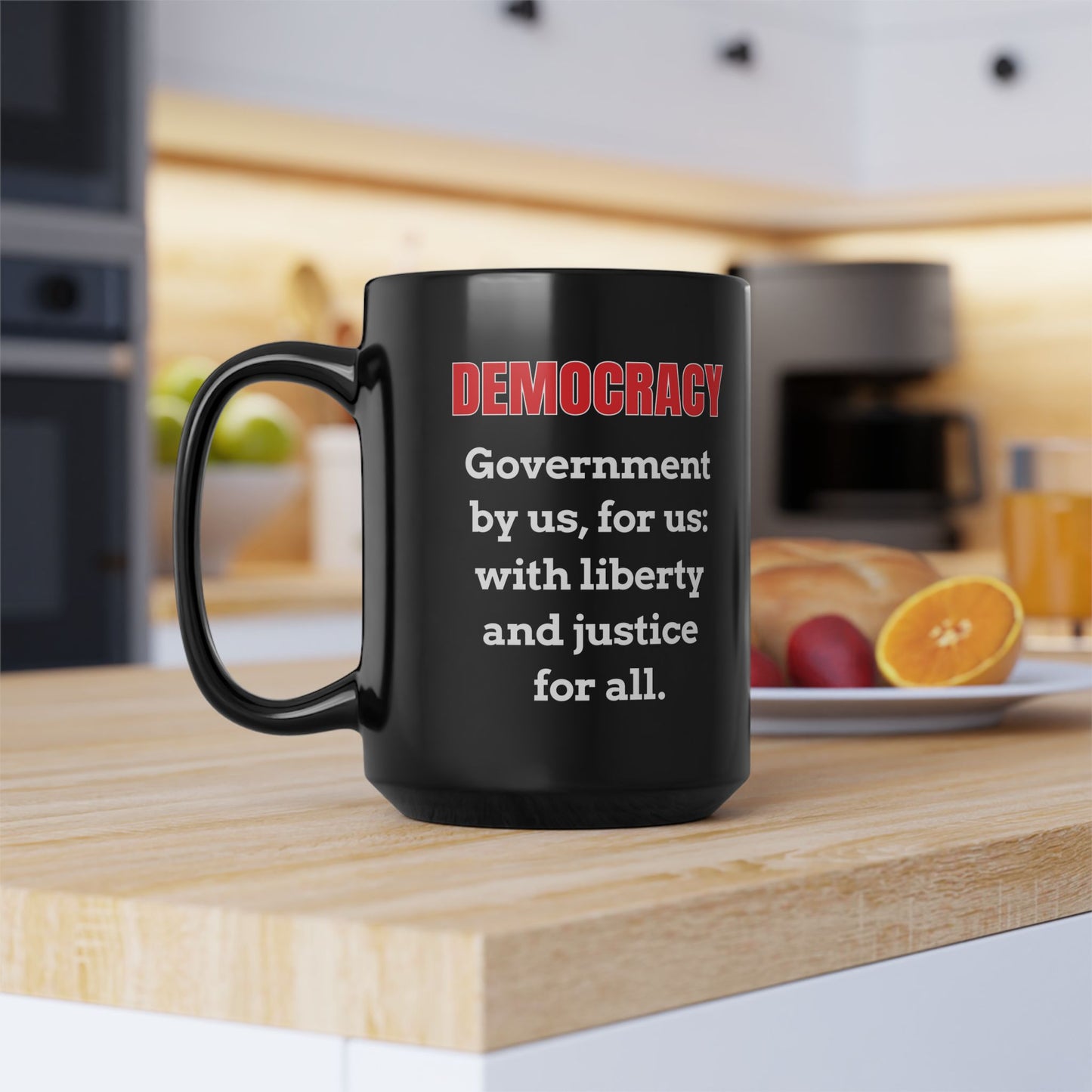 Pro-Democracy USA 15oz Mug