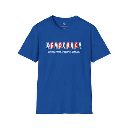 Democracy Marquee T-Shirt