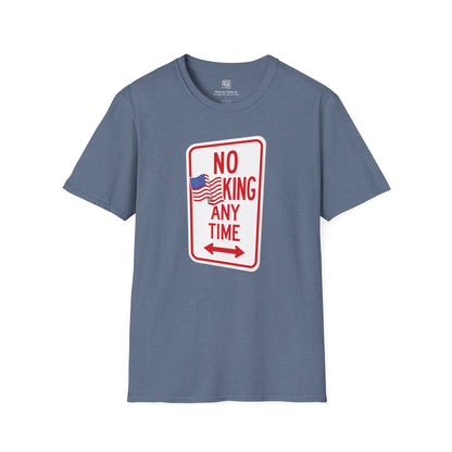 No King Any Time Parking Sign T-Shirt