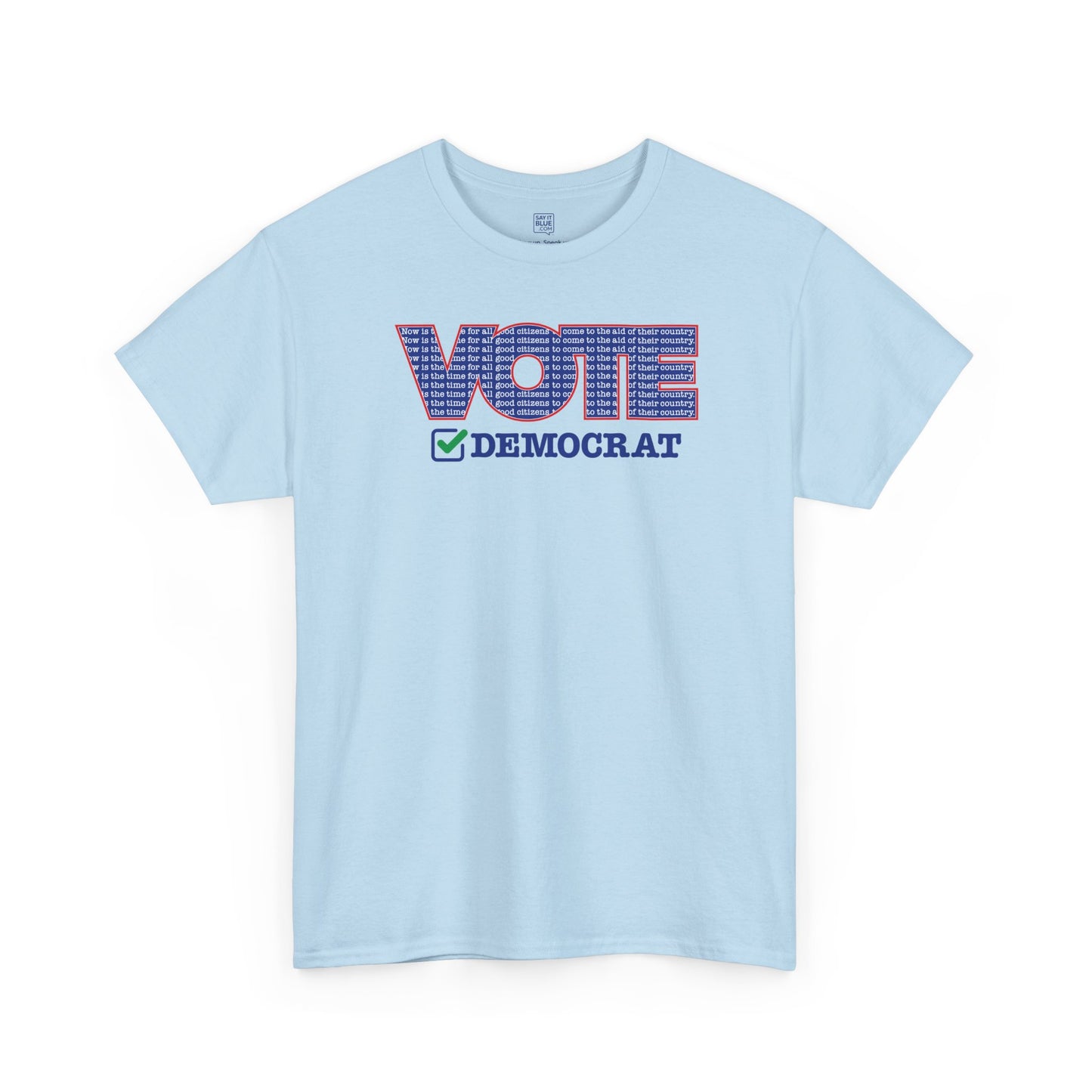 Vote Democrat (Now is the time...) T-Shirt