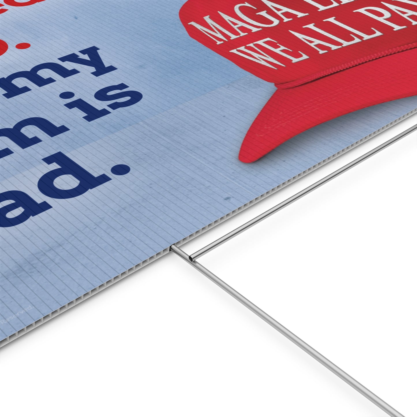 MAGA LIES. COVID Yard Sign