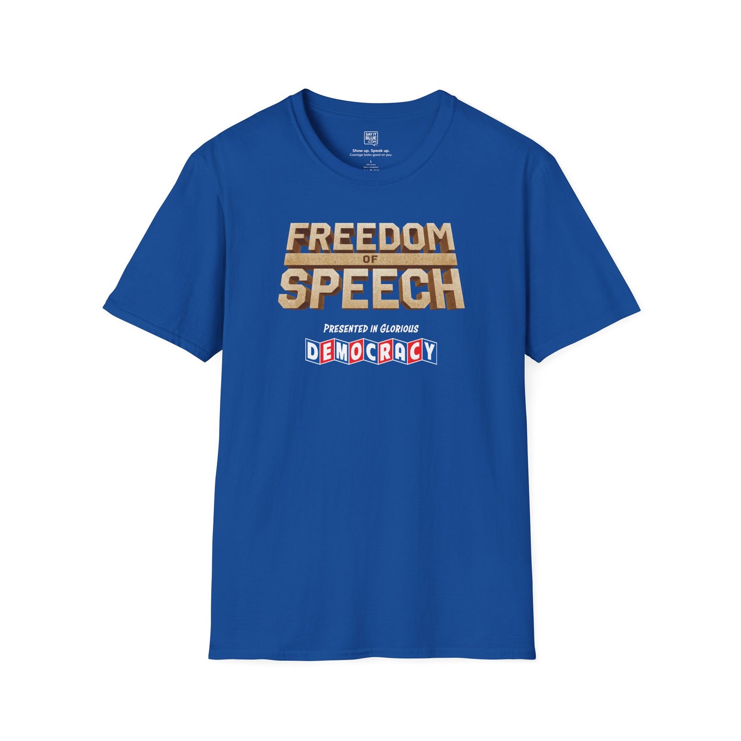 Freedom of Speech Marquee T-Shirt