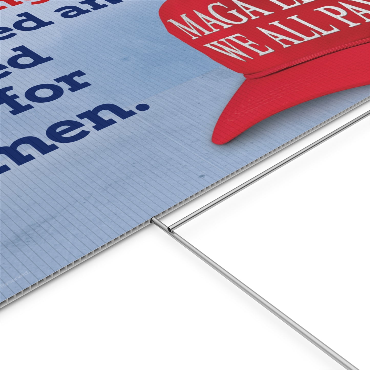 MAGA LIES. Freedom Yard Sign